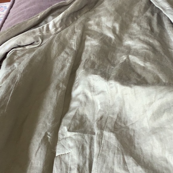 Eileen Fisher blazer NWT Steel satin - Picture 8 of 10